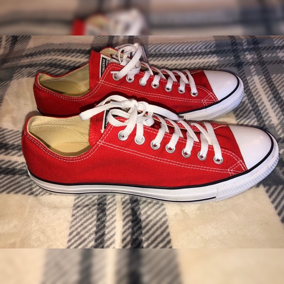 Converse Other - Red Converse M10 W12 Worn ONCE
